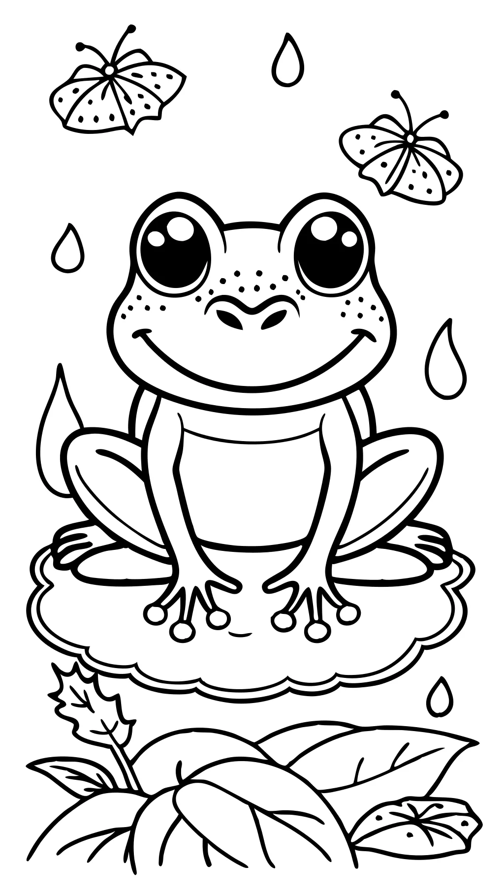 froggy coloring pages